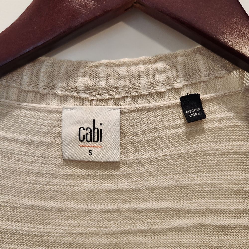 CAbi 5018 Vineyard Sweater Small Open Duster Cardigan Womens Career - Picture 5 of 8